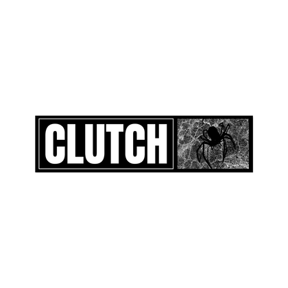 Clutch (Spider Logo Bumper Sticker
